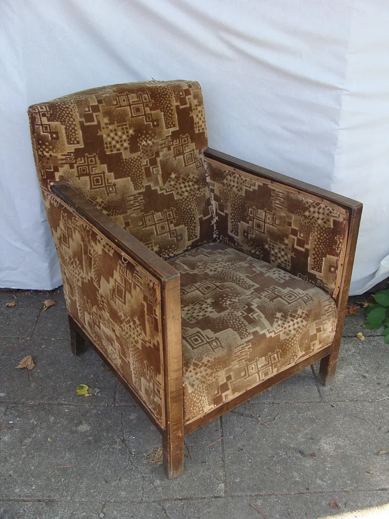 Fauteuil année 30 (avant)